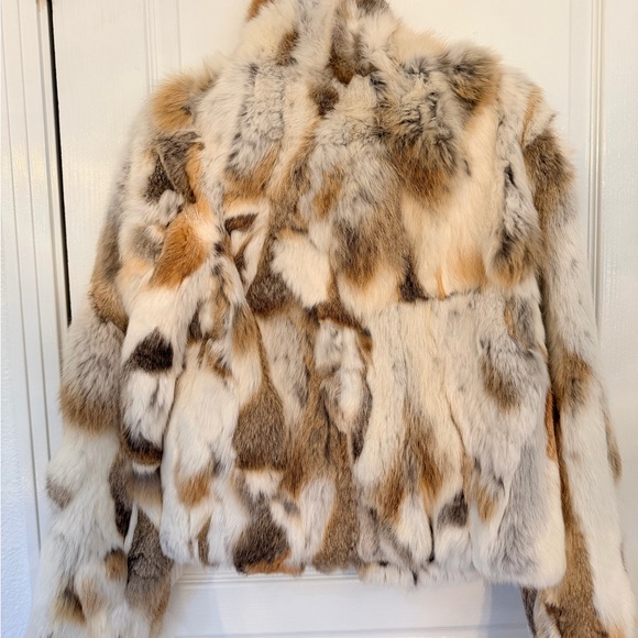 Vintage Alberto Makali Fur Patchwork Jacket with Pockets - Picture 3 of 14